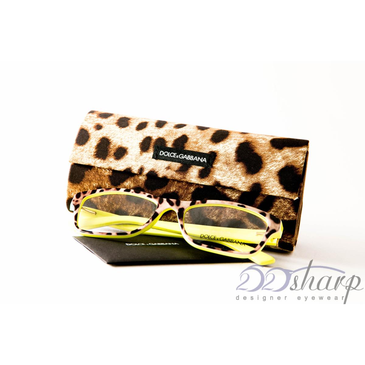 Dolce Gabbana Eyeglasses-dg 3208 2861 Leo On Yellow