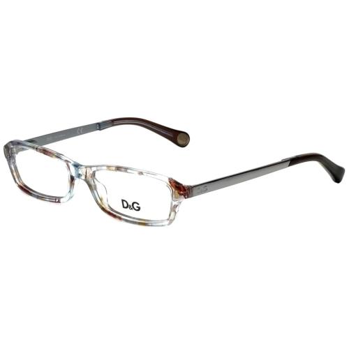 Dolce Gabbana Eyeglasses DG1217 1877 Flower Frames 51mm Rx-able Full Set ST