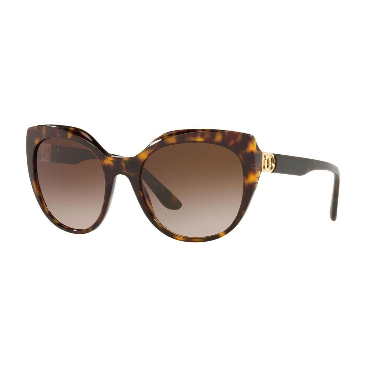 Dolce Gabbana DG 4392 Havana/brown Shaded 502/13 Sunglasses