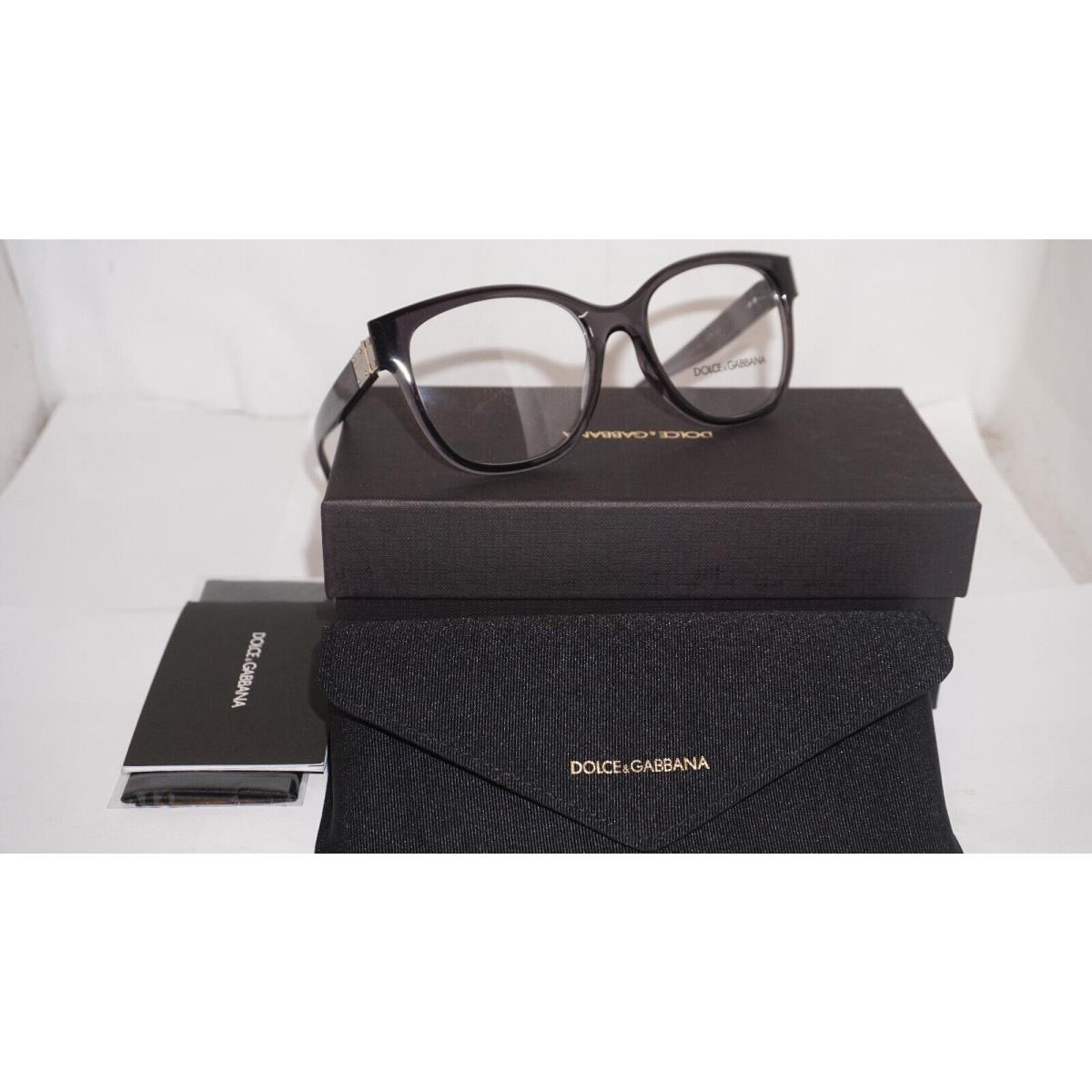 Dolce Gabbana Eyeglasses Black DG5040 504 54 18 140