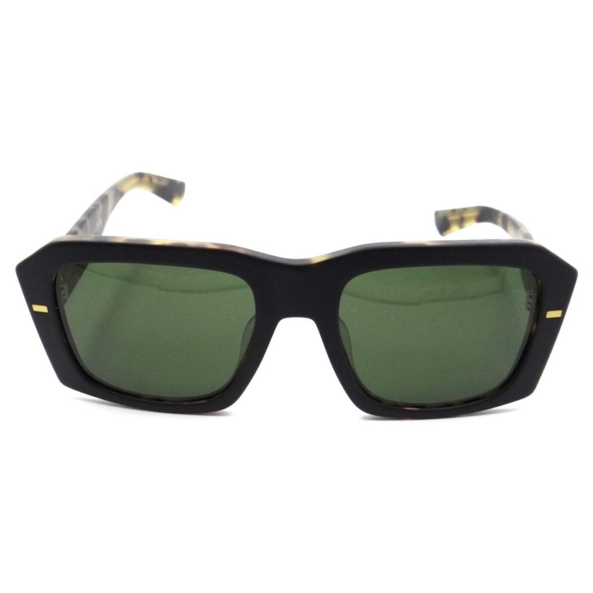 Dolce Gabbana Sunglasses DG 4430F 3404/71 54-20-145 Matte Black Havana / Green