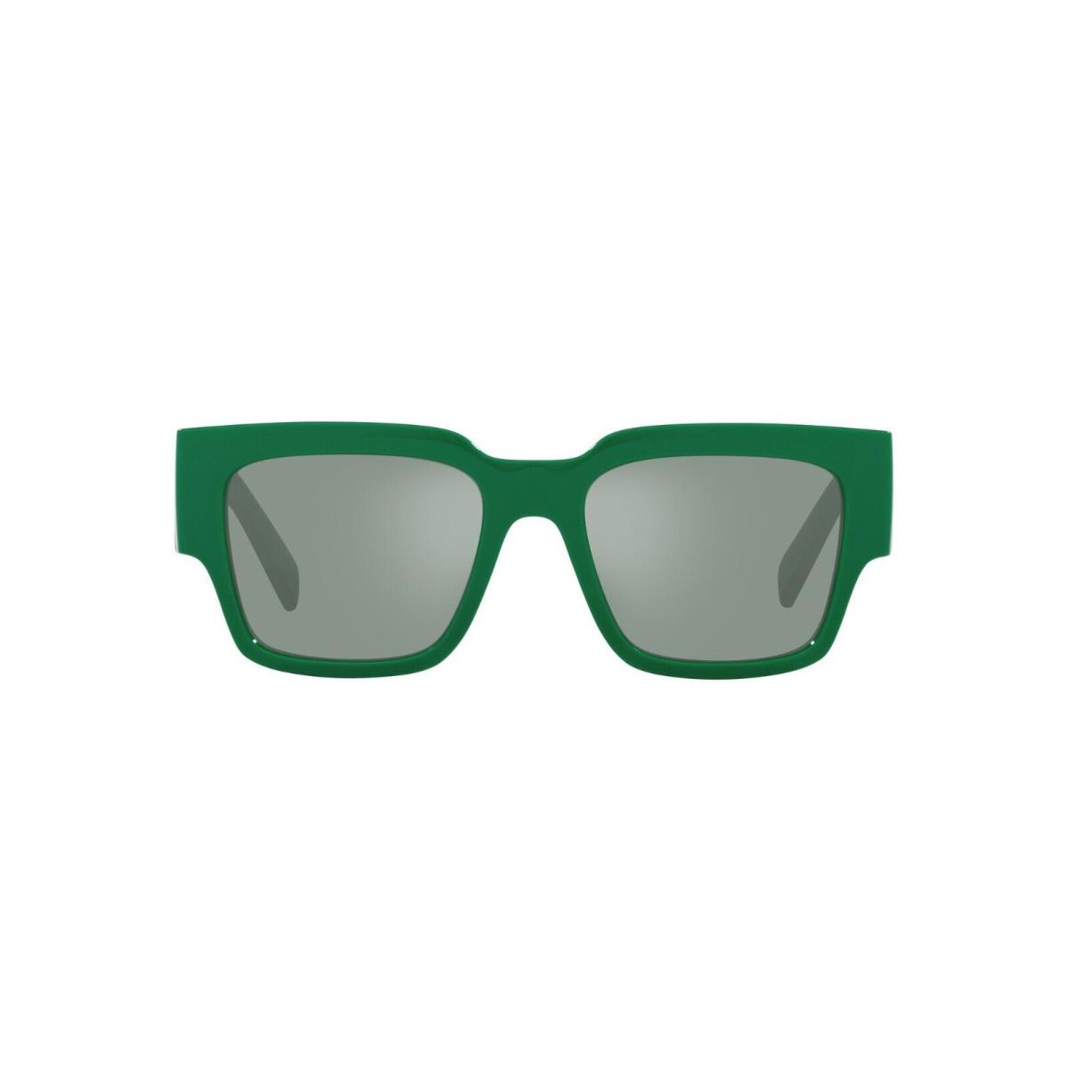 Dolce Gabbana DG 6184 Green/green Silver Mirrored 3311/82 Sunglasses