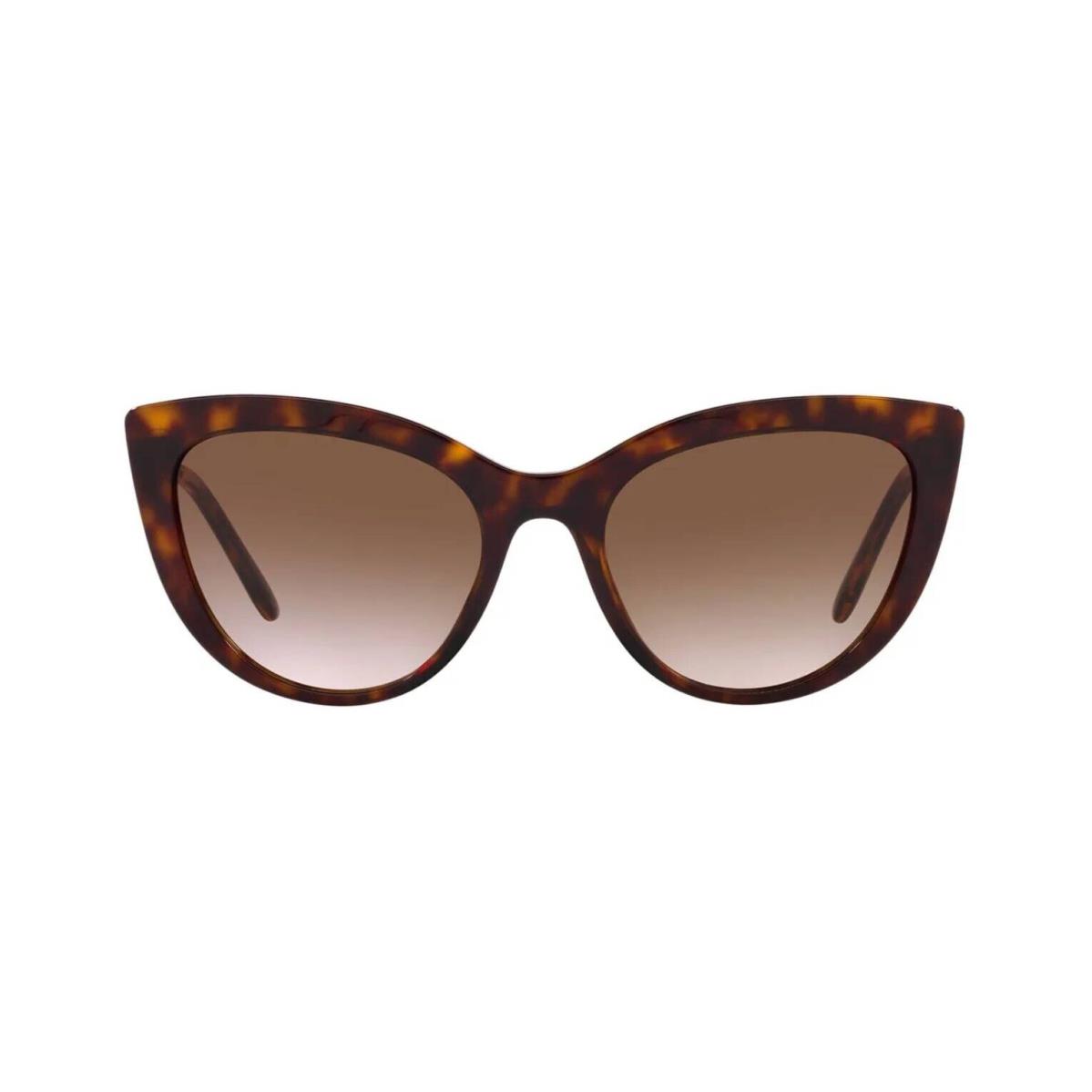 Dolce Gabbana DG 4408 Havana/brown Shaded 502/13 Sunglasses