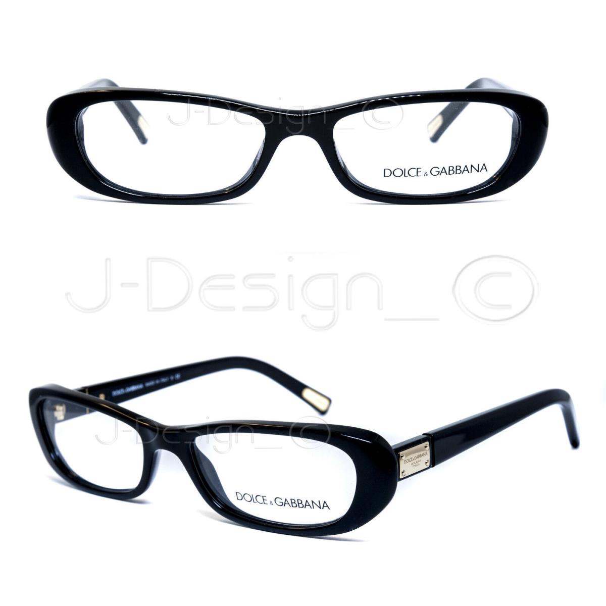 Dolce Gabbana D G DG 3120 501 Eyeglasses Small 52/16/135 Made in Italy