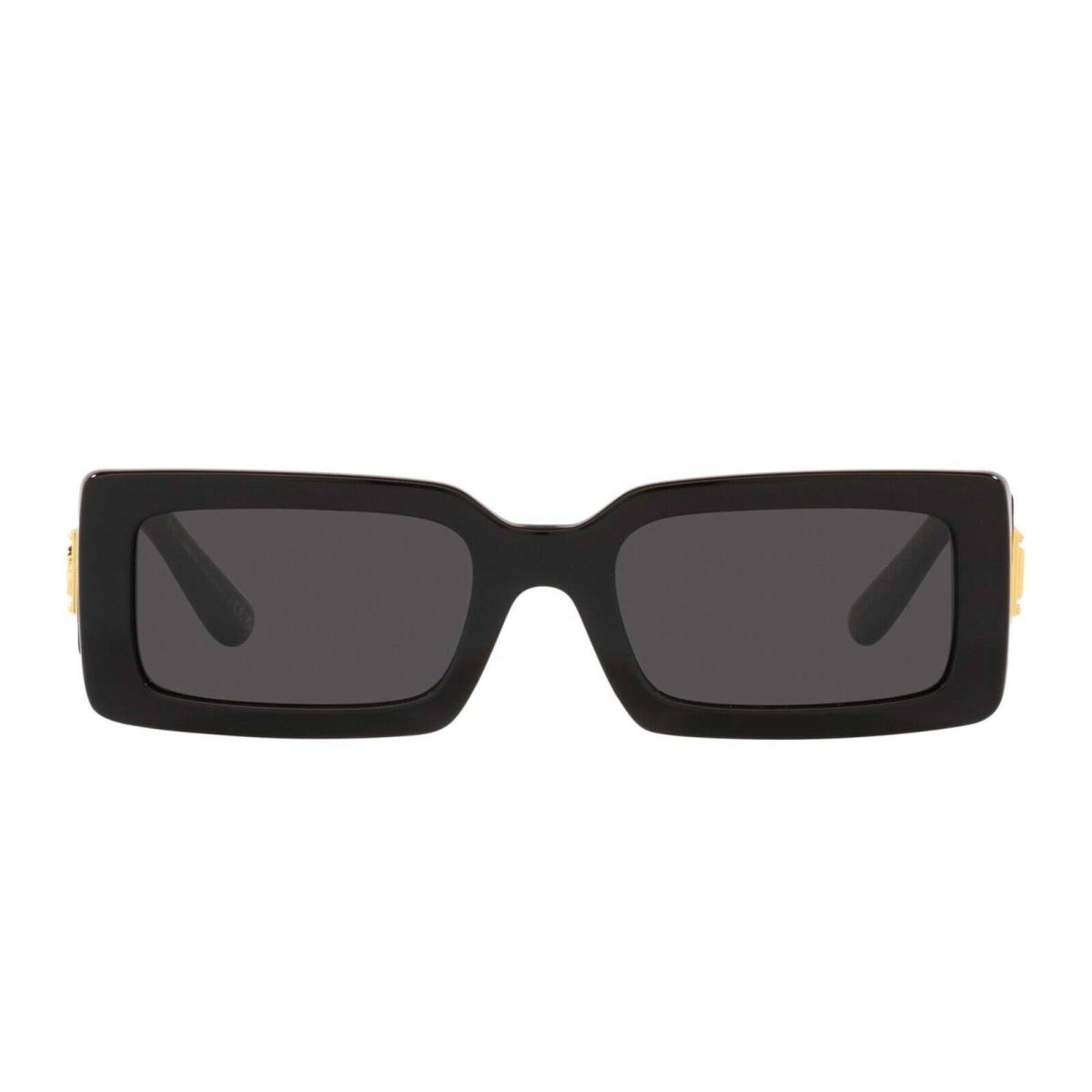 Dolce Gabbana DG 4416 Shiny Black/grey 501/87 Sunglasses