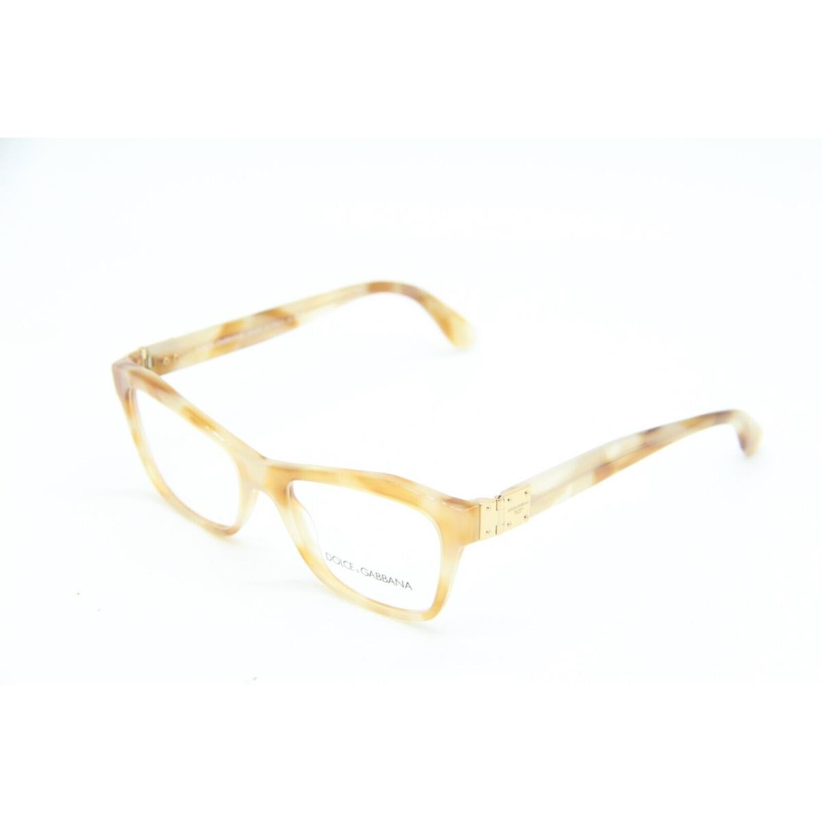 Dolce Gabbana DG 4373 3121 Brown Beige Eyeglasses 51-17