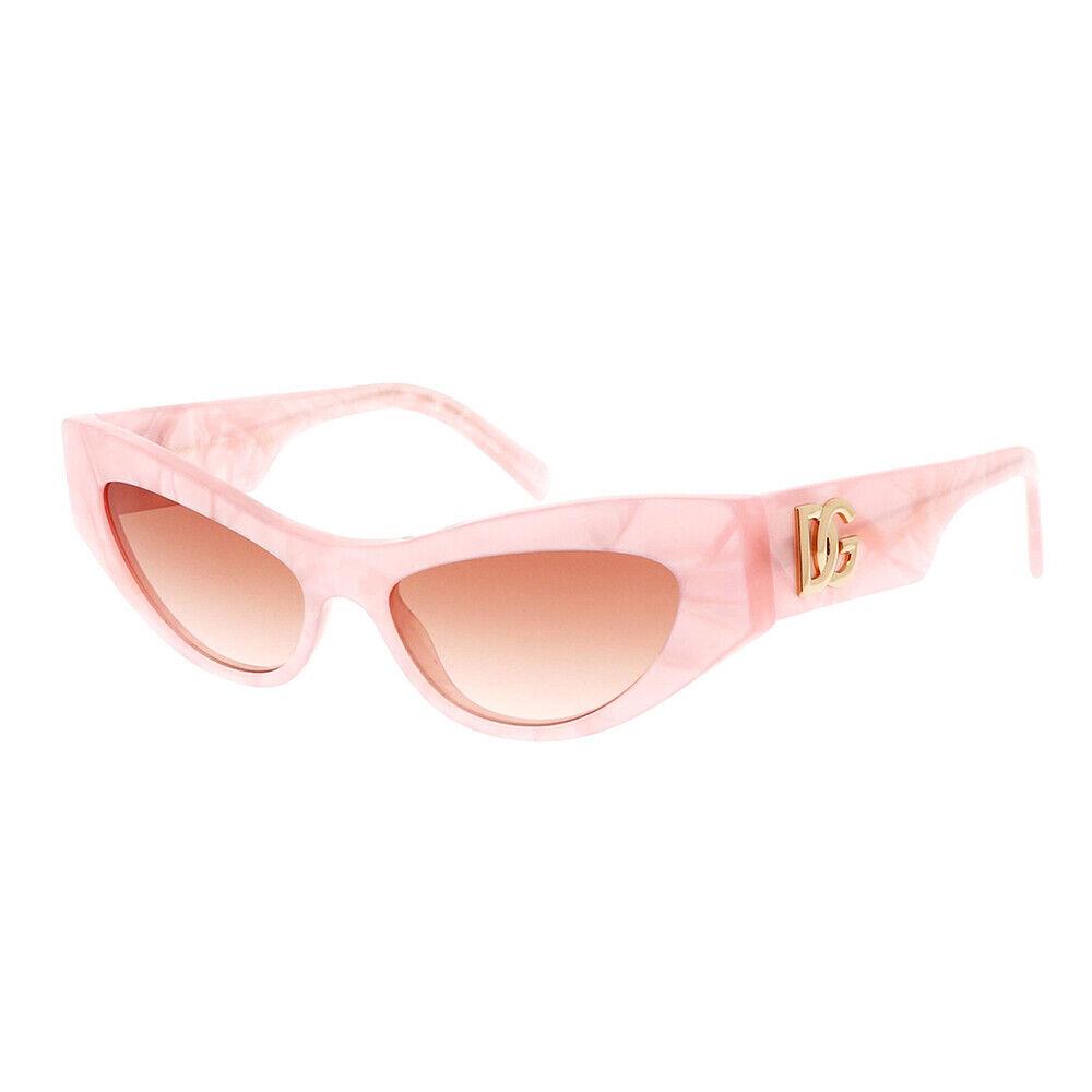 Dolce Gabbana DG 4450 323113 Madreperla Pink Acetate Sunglasses Pink Gradient