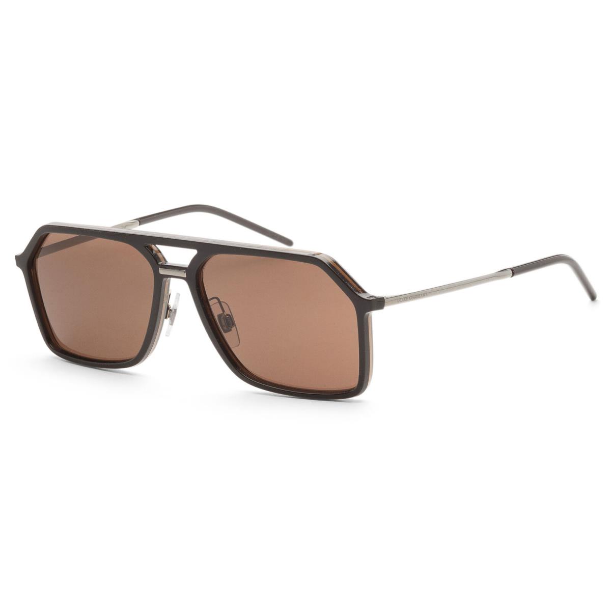 Dolce Gabbana Men`s 59mm Brown Sunglasses DG6196-315973-59