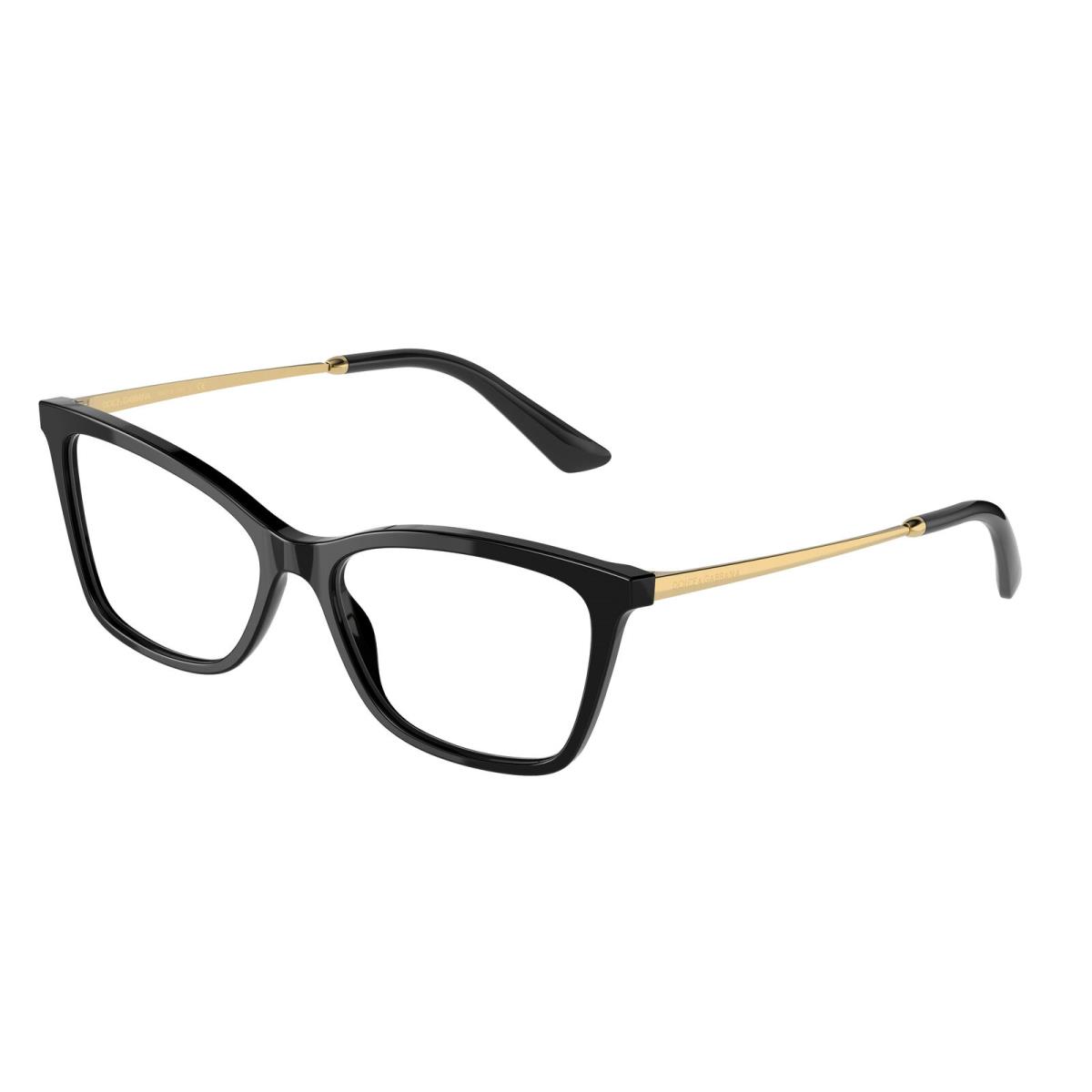 Dolce Gabbana DG 3347 Black 501 Eyeglasses