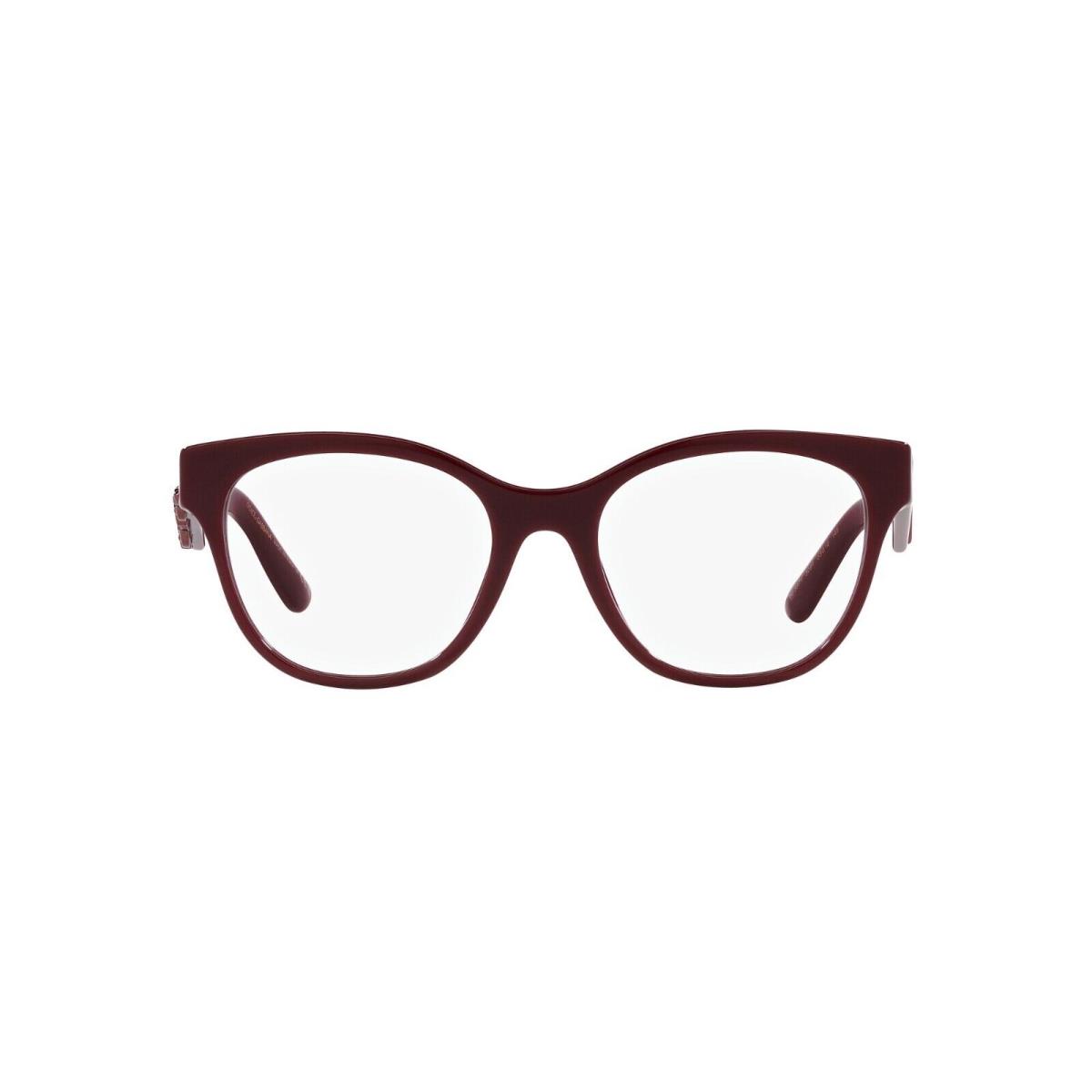 Dolce Gabbana DG 3371 Burgundy 3091 Eyeglasses