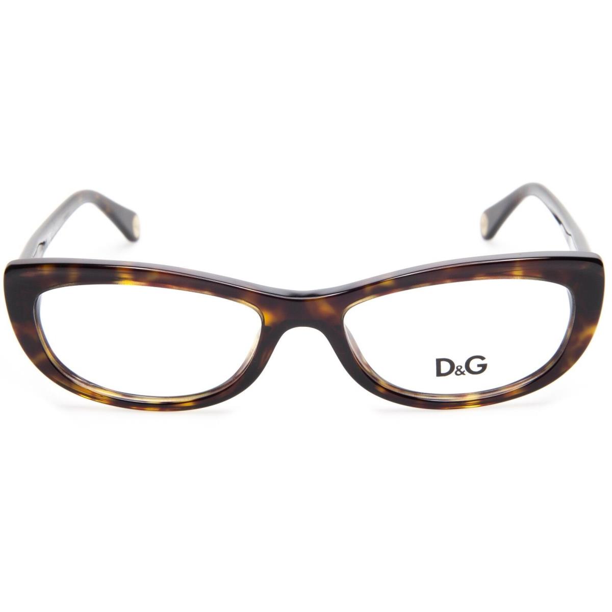 D G Dolce Gabbana DG 1202 502 Havana Tortoise Eyeglasses 51-16-135 B29mm