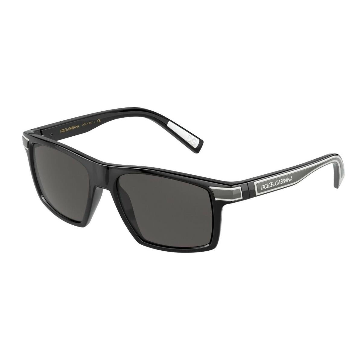 Dolce Gabbana DG 6160 Black/grey 501/87 Sunglasses