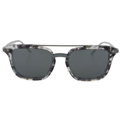 Dolce Gabbana Gray DG4327-B Gray Frame Metal Gray Lenses Sunglasses