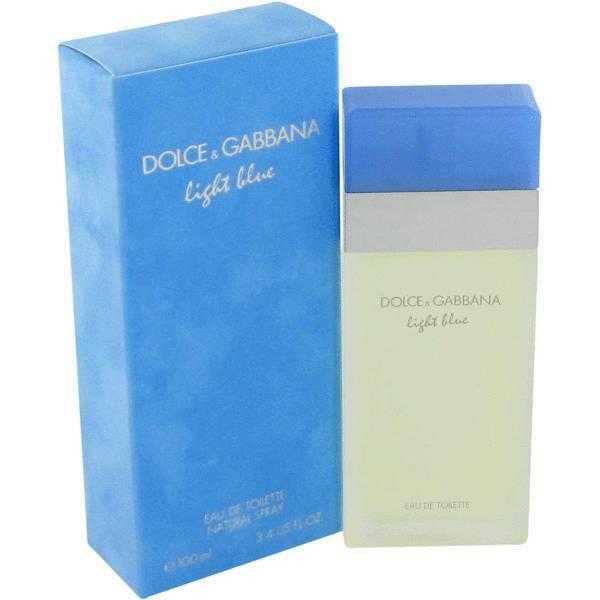 Light Blue Dolce Gabbana 3.4 oz / 100 ml Eau de Toilette Women Perfume Spray