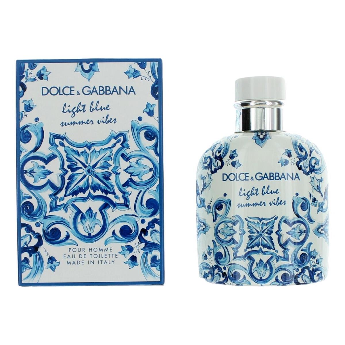 Light Blue Summer Vibes by Dolce Gabbana 4.2 oz Edt Spray For Men