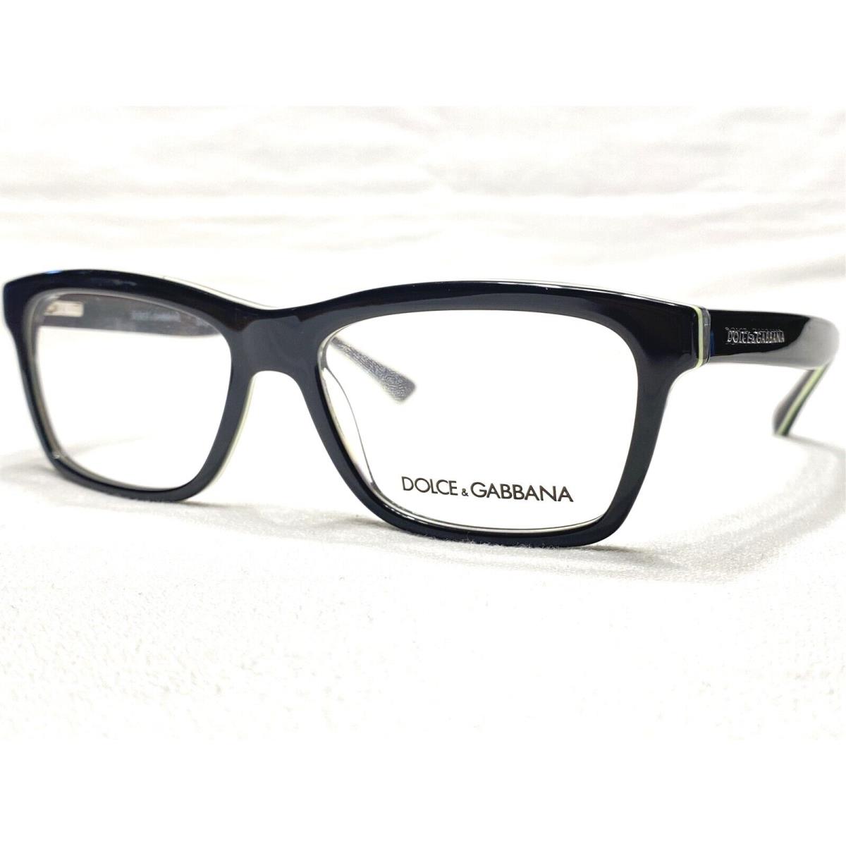 Dolce Gabbana DG3235 2953 Mens Black Modern Eyeglasses Frames 53/16 140