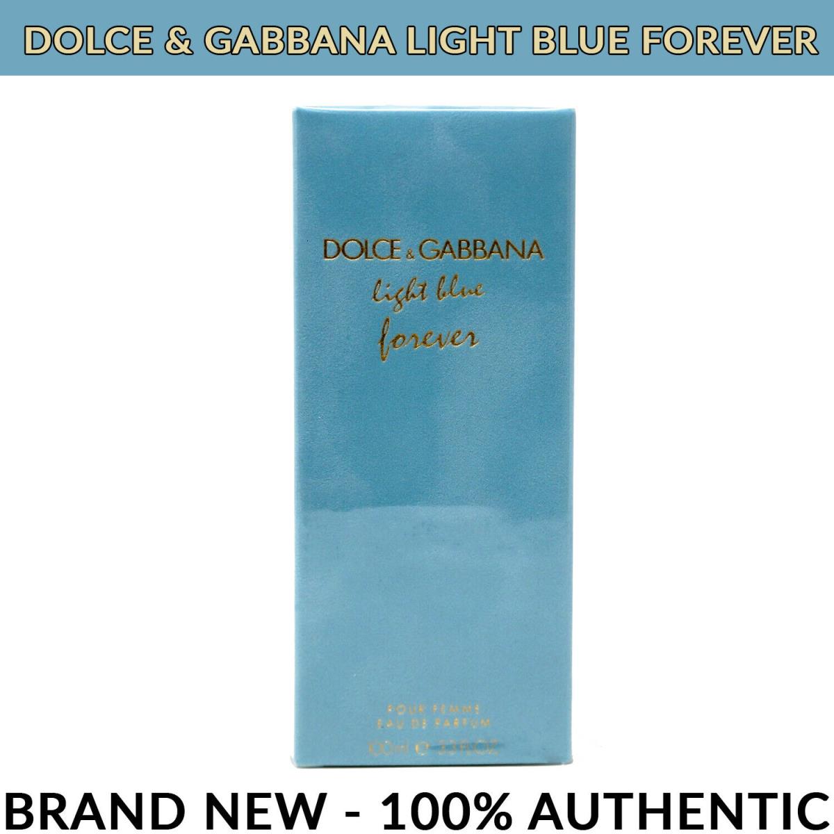 Dolce Gabbana Light Blue Forever Pour Femme Eau de Parfum For Women 100ml Spray