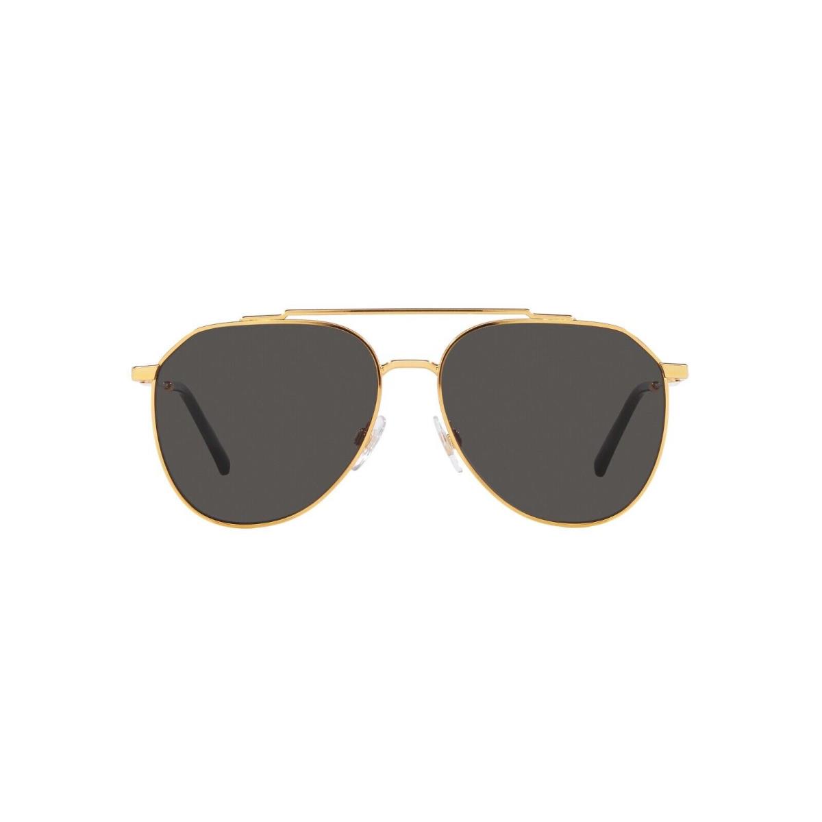 Dolce Gabbana DG 2296 Gold/grey 02/87 Sunglasses