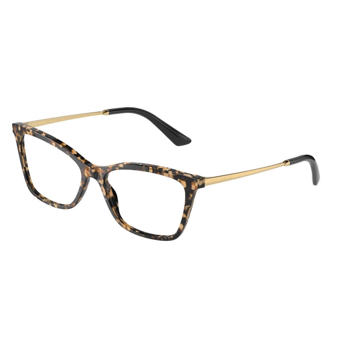 Dolce Gabbana DG 3347 Cube Havana 911 Eyeglasses