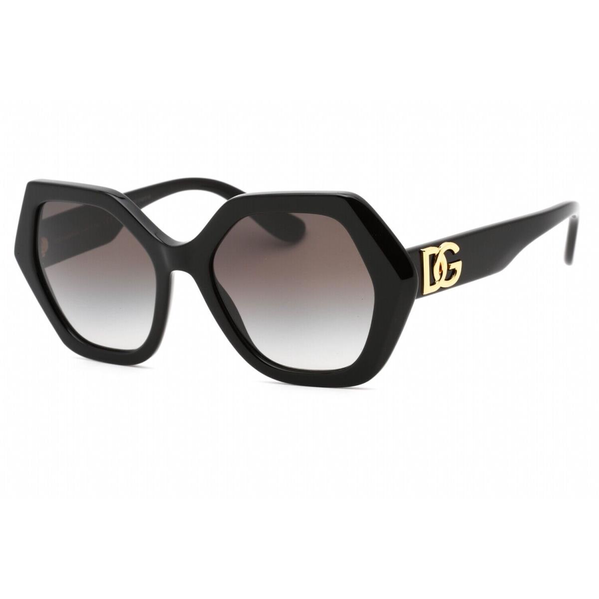 Dolce Gabbana 0DG4406-501/8G Black Sunglasses