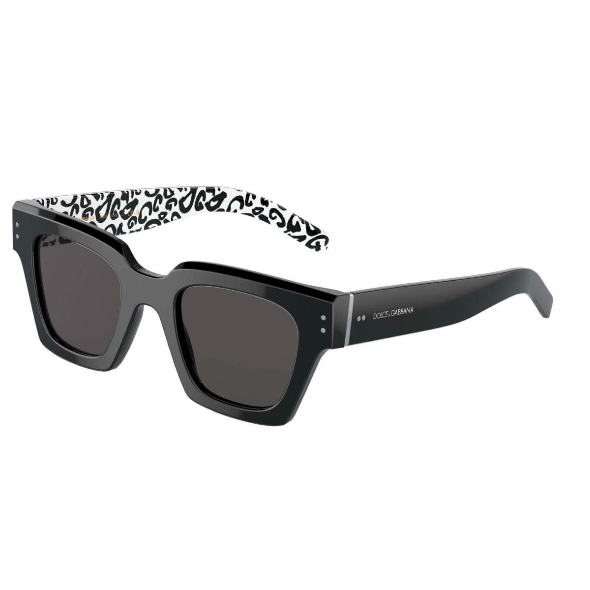 Dolce Gabbana DG 4413 Black/dark Grey 3389/87 Sunglasses