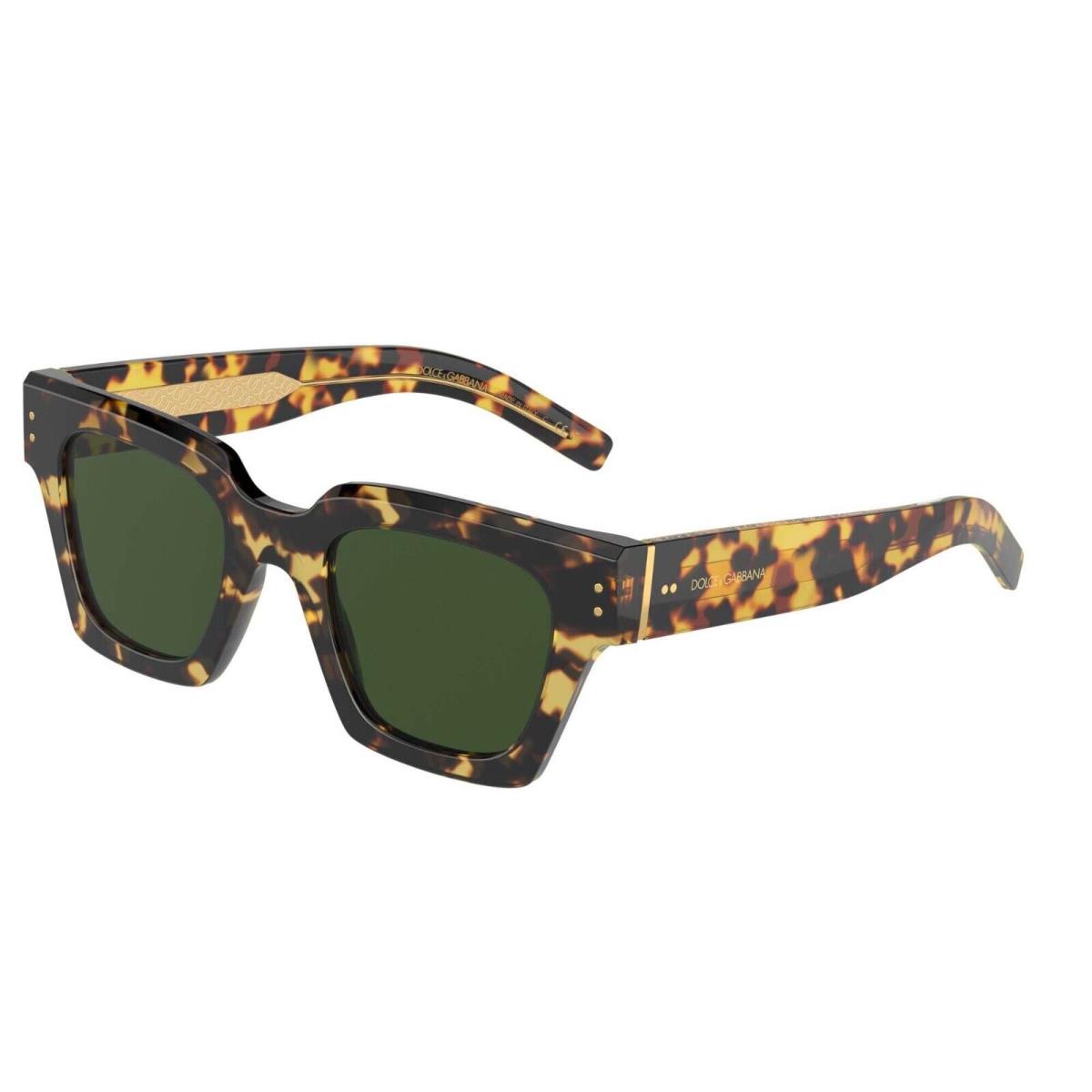 Dolce Gabbana DG 4413 Yellow Havana/green 3375/52 Sunglasses