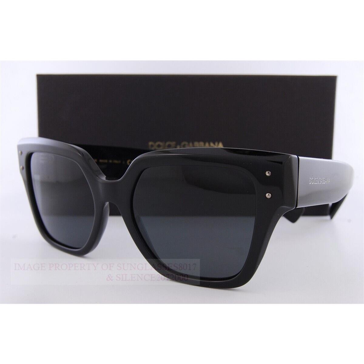 Dolce Gabbana Sunglasses DG 4471 501/87 Black/dark Grey For Women