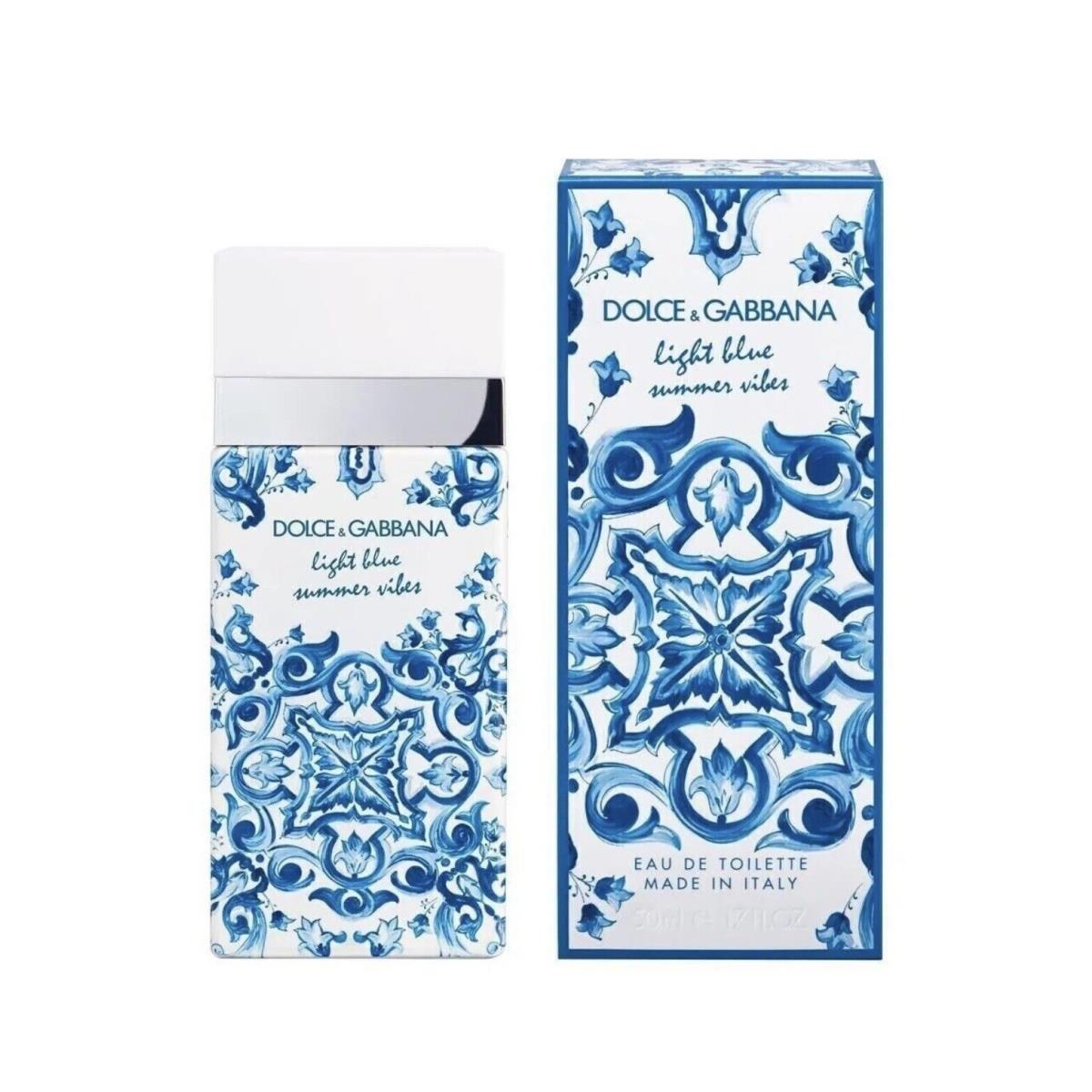 Light Blue Summer Vibes by Dolce Gabbana Edt 1.7 Oz/ 50 ML Perfume