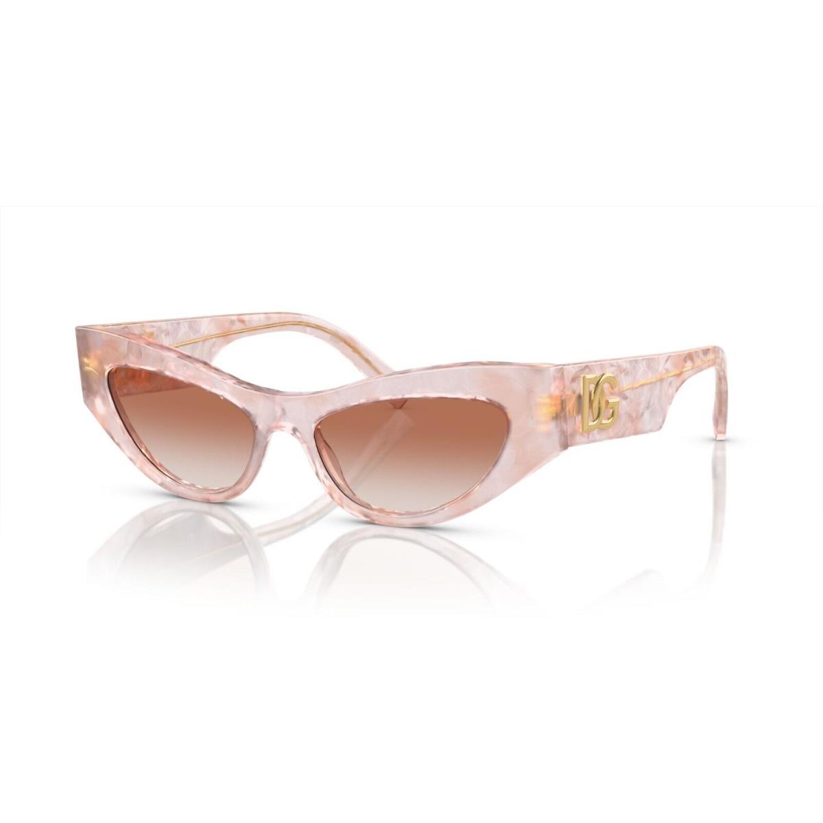 Dolce Gabbana DG 4450 Madreperla Pink/pink Shaded 3231/13 Sunglasses