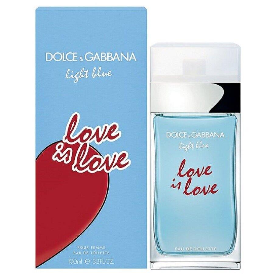 Light Blue Love IS Love Dolce Gabbana 3.3 oz / 100 ml Edt Women Perfume