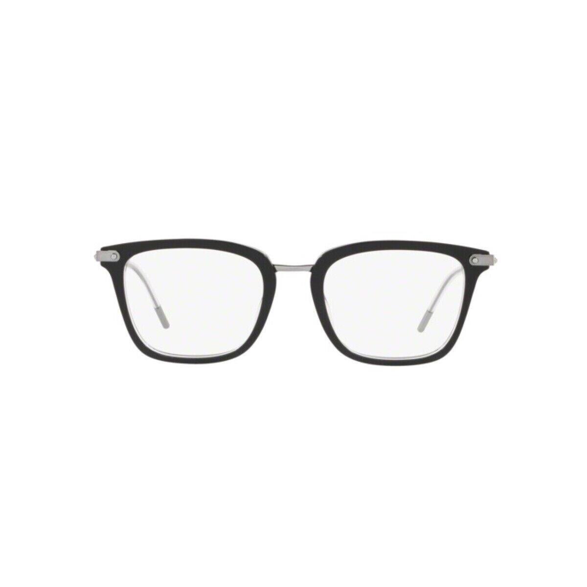 Dolce Gabbana DG3319 675 Black Clear Plastic Eyeglasses Frame 50-20-145