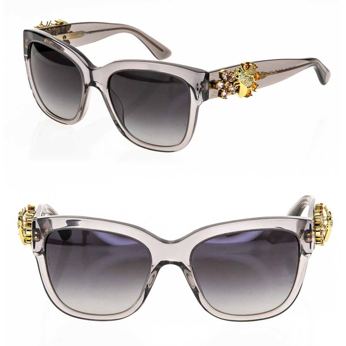 Dolce Gabbana Enchanted Beauties Jewel Crystal Grey Sunglasses DG4247B 4247