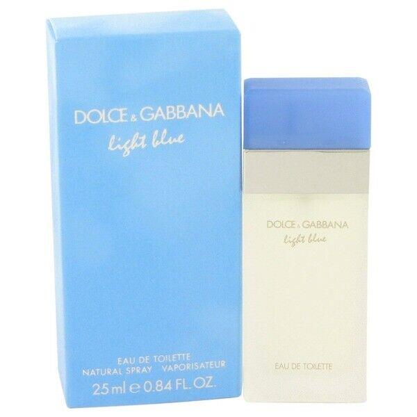 Light Blue Dolce Gabbana 0.84 oz / 25 ml Eau de Toilette Women Perfume Spray