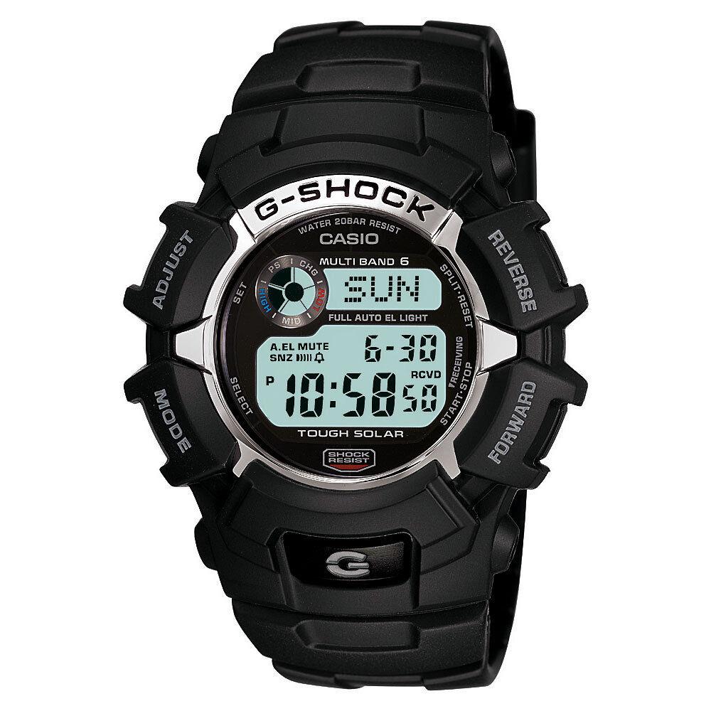 Casio G-shock GW2310-1 Tough Solar Digital Black Round Dial Black Resin Band