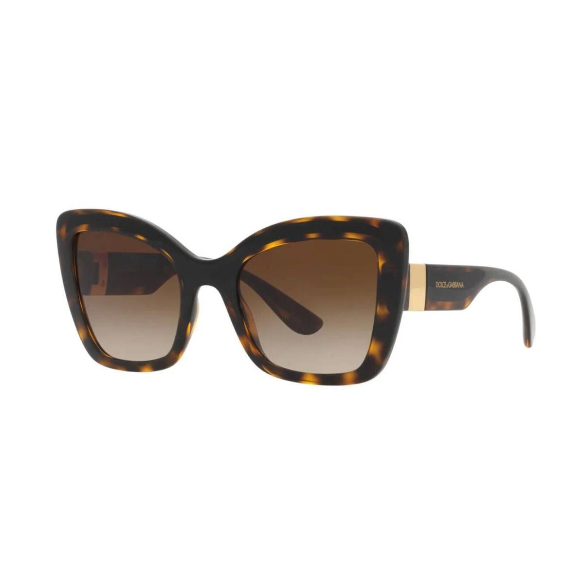 Dolce Gabbana DG 6170 Havana/brown Shaded 3306/13 Sunglasses