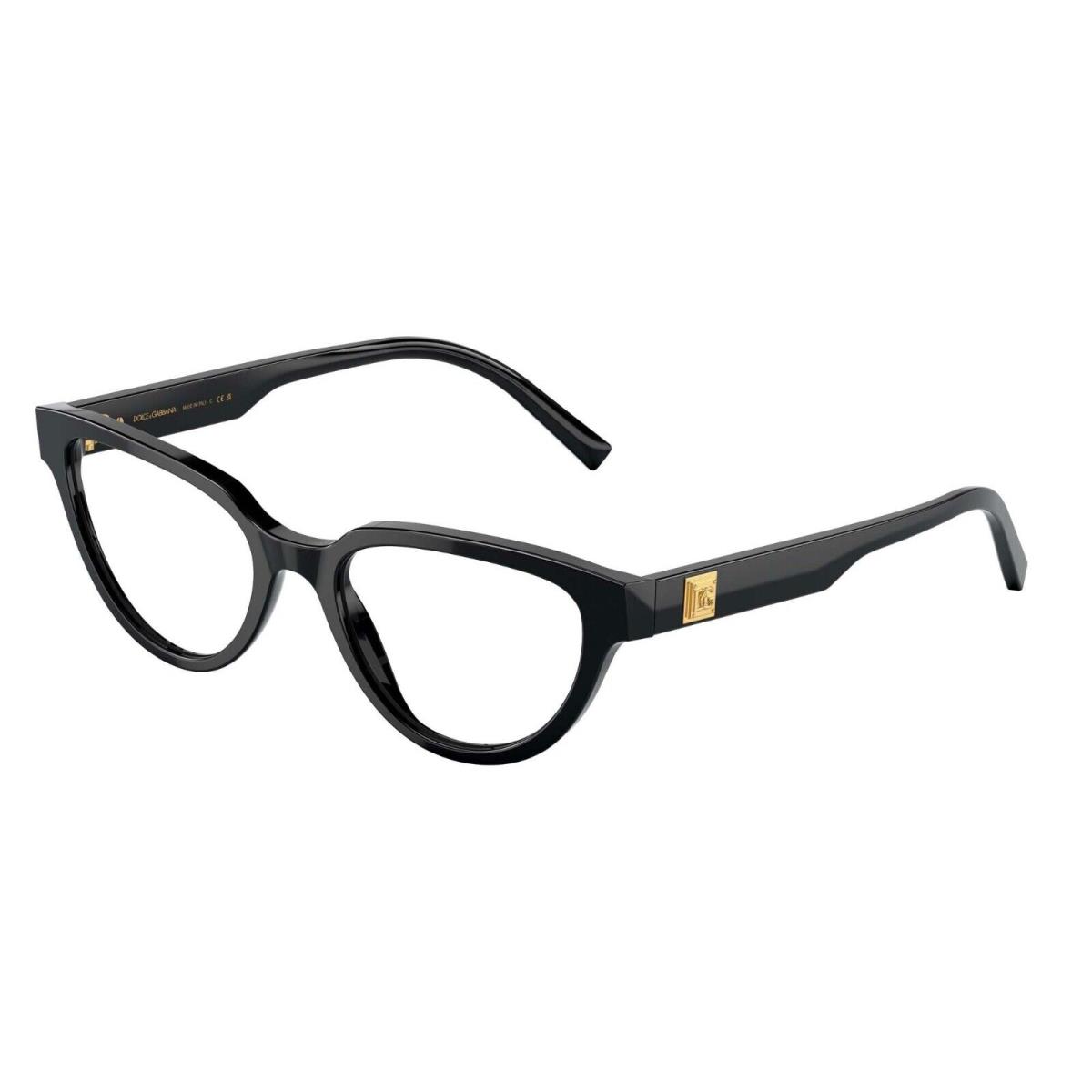 Dolce Gabbana DG 3358 Black 501 Eyeglasses