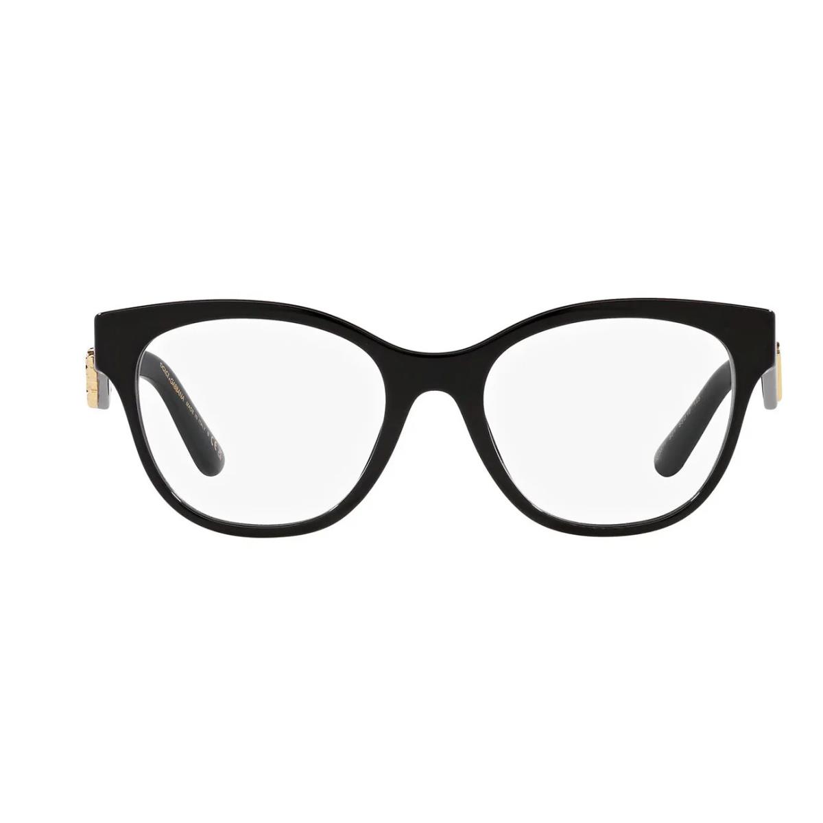 Dolce Gabbana Women`s DG3371 501 51 Fashion 51mm Black Opticals