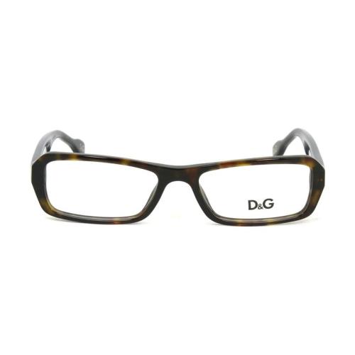 Dolce Gabbana Eyeglasses DG1225 502 Tortoise Frames 52mm Rx-able Full Set ST