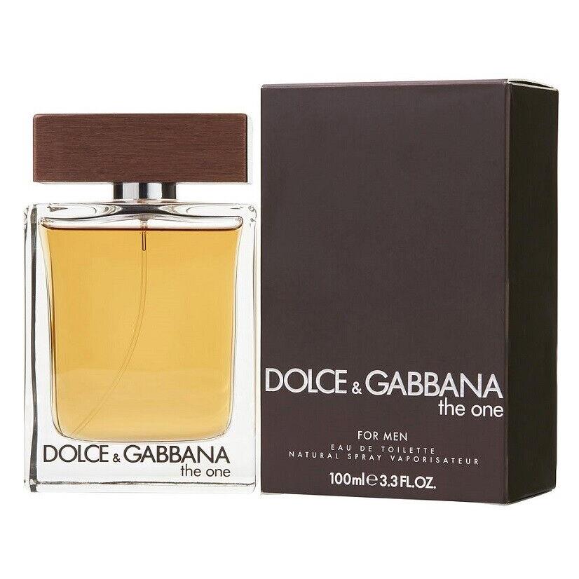 Dolce Gabbana D G The One For Men Cologne 3.3 oz 100 ml Edt Spray