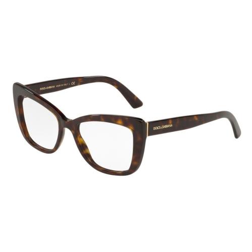 Dolce Gabbana Printed DG 3308 Havana 502 Eyeglasses