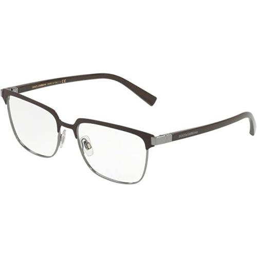 Dolce Gabbana Frame DG-1302 1315 Matte Brown RUTHENIUM-53-17-140