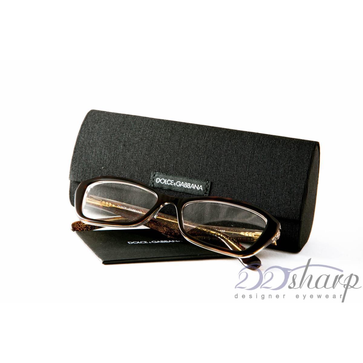 Dolce Gabbana Eyeglasses-dg 3168 2738 53 Havana Gold