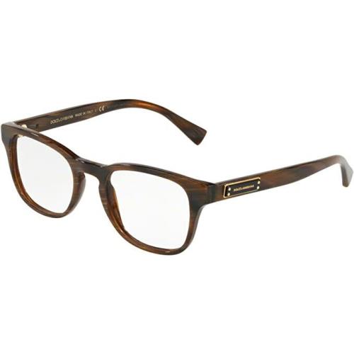 Dolce Gabbana DG3260 3118- Brown Horn- Eyeglass Frames - 52-20-145