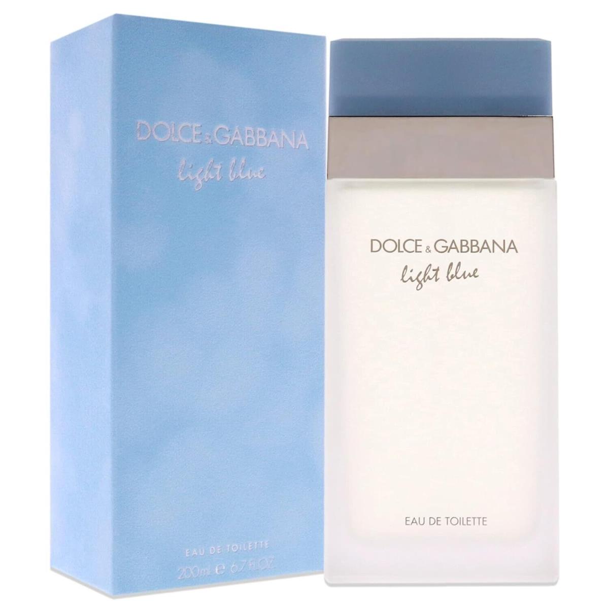 Light Blue by Dolce Gabbana D G 6.7 oz Edt Perfume For Women