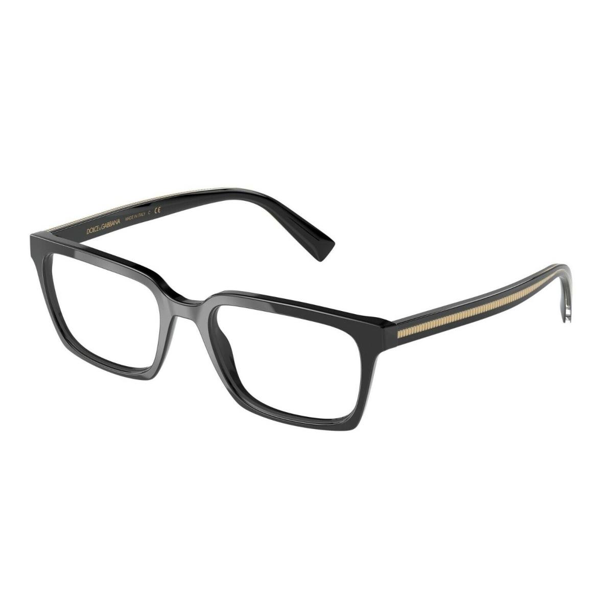 Dolce Gabbana DG 3337 Black 501 Eyeglasses