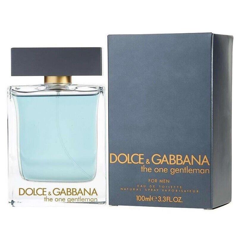 Dolce Gabbana The One Gentleman For Men Cologne 3.3 oz 100 ml Edt Spray