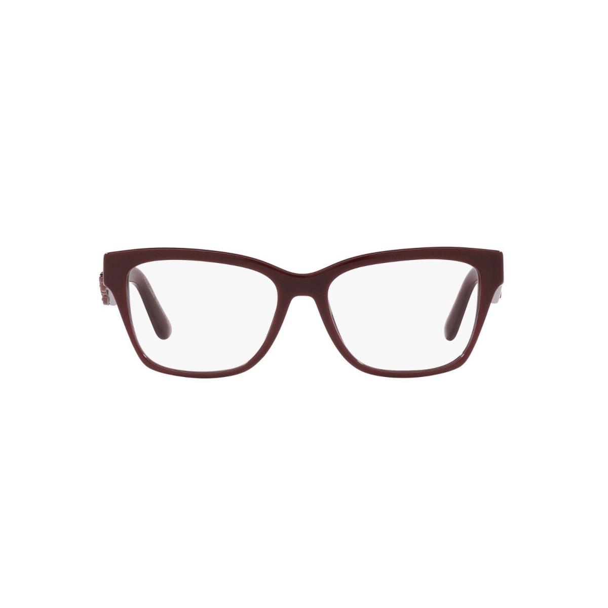 Dolce Gabbana DG 3370 Burgundy 3091 Eyeglasses