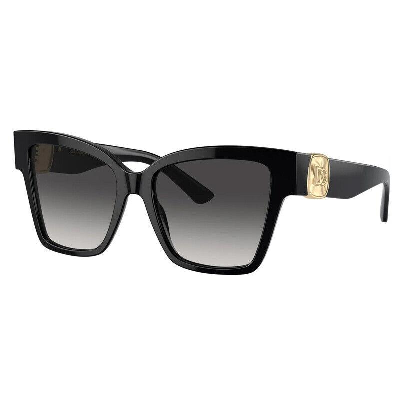 Dolce Gabbana DG4470 501/8G Black/dark Grey 54-17-145 Sunglasses