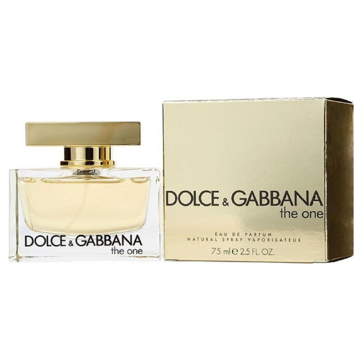 D G The One Dolce Gabbana 2.5 oz / 75 ml Eau de Parfum Edp Women Perfume