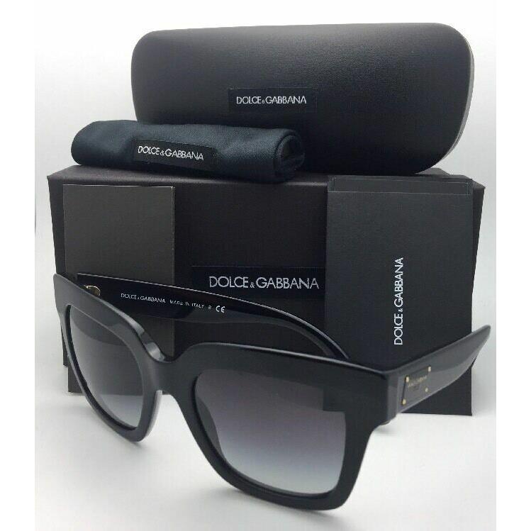 Dolce Gabbana Sunglasses DG 4286 501/8G 51-20 Black Frame w/ Grey Gradient